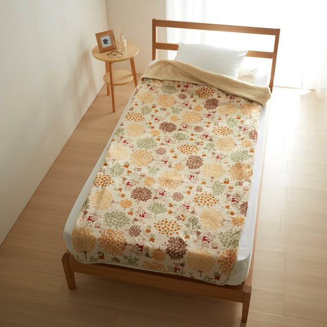 マイクロファイバーのつつ毛布(選べるキャラクター)｜￥3,990～6,990 （税込）