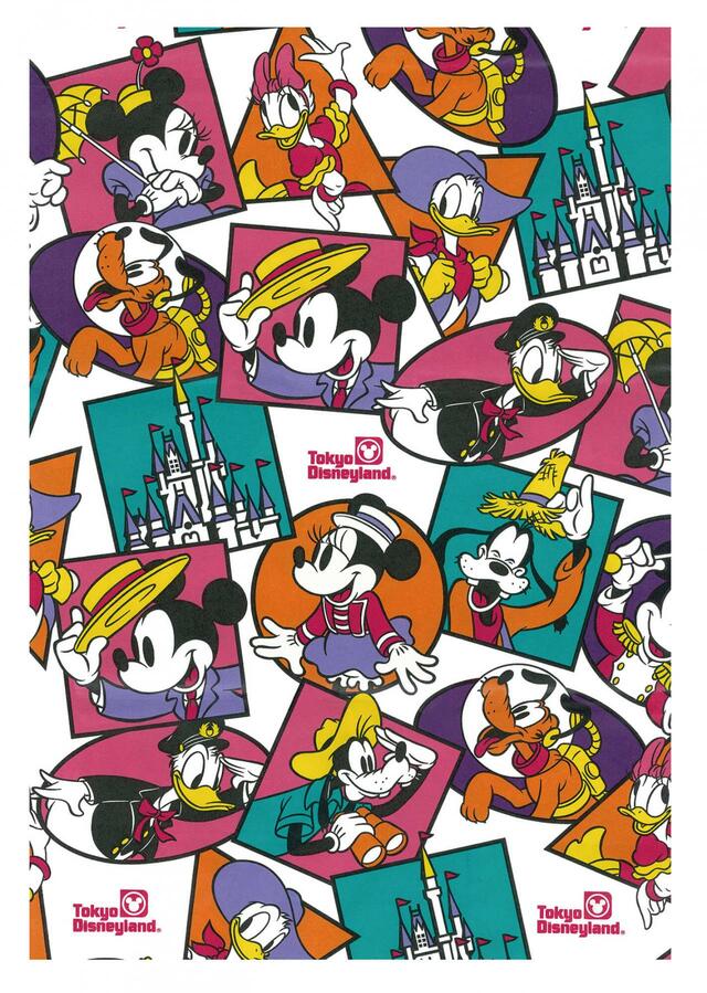 投票対象の買い物袋のデザイン|東京ディズニーリゾート40周年記念「Make Your Favorite」第2弾グッズ|販売店舗:東京ディズニーランド「グランドエンポーリアム」、東京ディズニーシー「エンポーリオ」、東京ディズニーリゾート・アプリ|発売日:2024年2月1日(木)