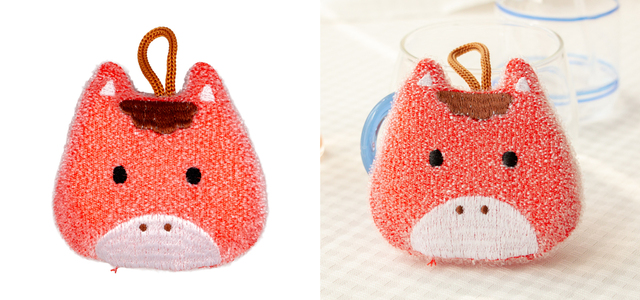 お年賀スポンジ 　紅