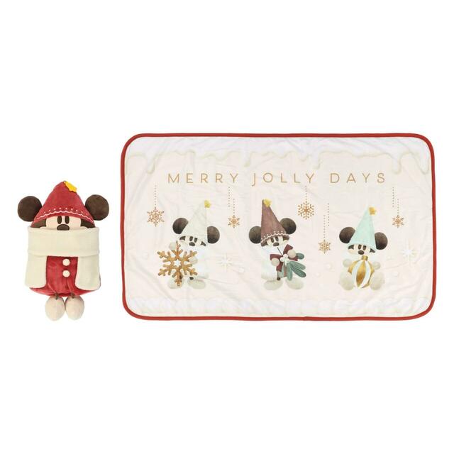 ブランケット 5,500円｜東京ディズニーリゾート「ディズニー・クリスマス」スペシャルグッズ｜販売店舗：東京ディズニーランド「ディズニー＆カンパニー」、東京ディズニーシー「エンポーリオ」｜発売日：2025年11月10日（月）