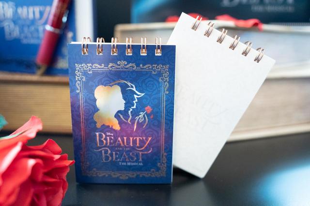 メモ 600円｜サイズ：W70mm×H100mm｜劇団四季 ディズニーミュージカル『美女と野獣』東京ディズニーリゾート内舞浜アンフィシアター公演オリジナルグッズ