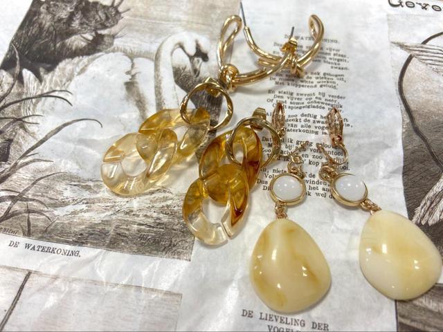 【ダイソー イヤリング ピアス】通年使えるおしゃれなピアスが全部税込110円！