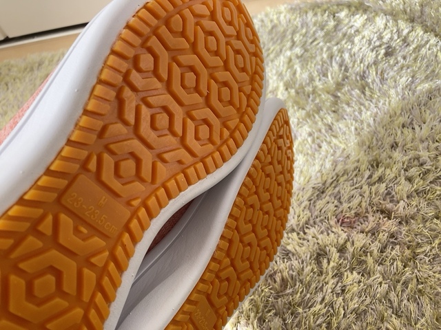 【ワークマン ファイングリップレディース】靴底はしっかりしたラバー