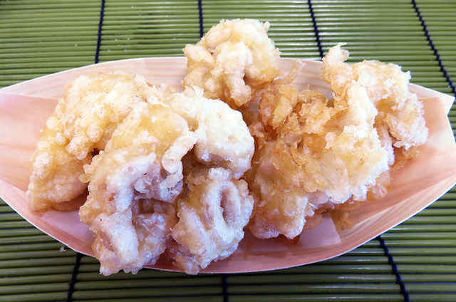 【角上魚類の「ご飯に合う魚＆惣菜」ランキング 8位】「真だら白子天ぷら」1盛　時価（500円（税込）前後）