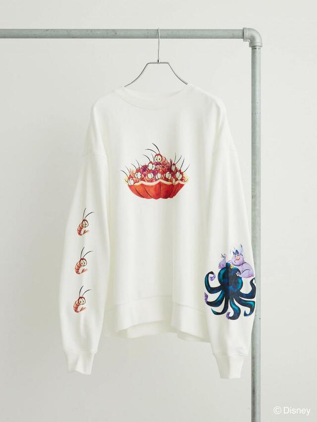 Villains/袖アート裏毛プルオーバー ￥4,990｜Green Parks「ディズニーコレクション」