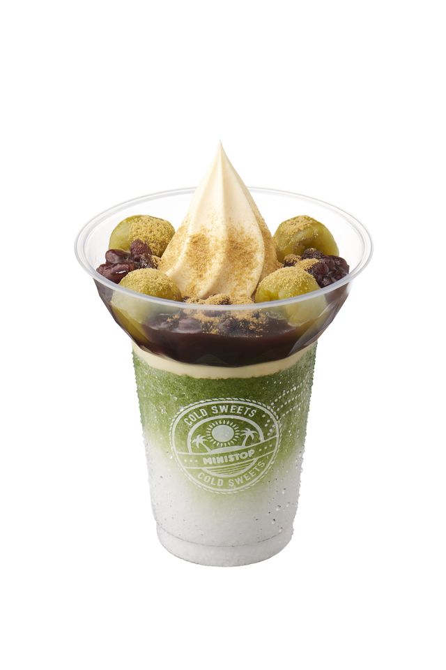 ハロハロ宇治抹茶あずき　