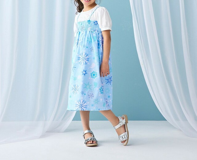 サマーワンピースとしても使える！キャラクターモチーフの２WAY浴衣セット｜￥5,990 （税込）