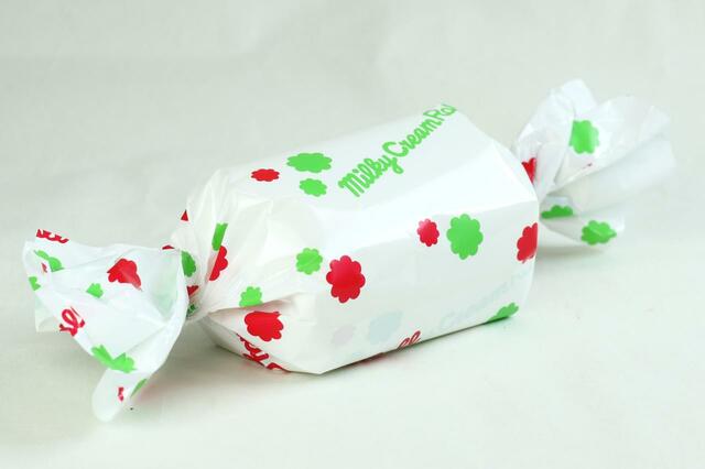 ミニミルキークリームロール（あまおう苺）税込432円【FUJIYA CONFECTIONERY】