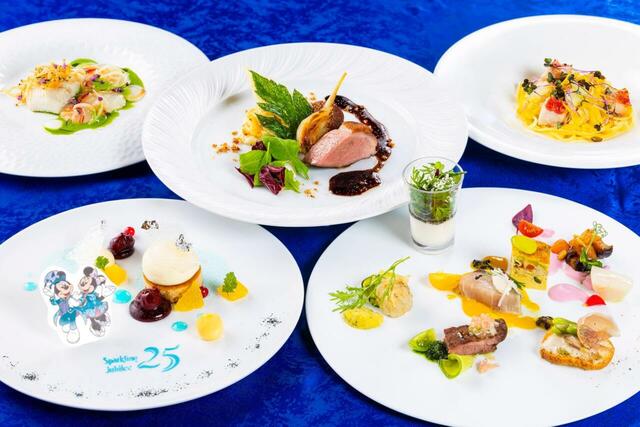 ベッラヴィスタ・ラウンジ（ロビーラウンジ） 東京ディズニーシー25 周年“スパークリング・ジュビリー” グルメディナーコース