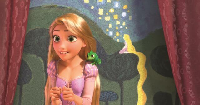 『塔の上のラプンツェル』映画シーン