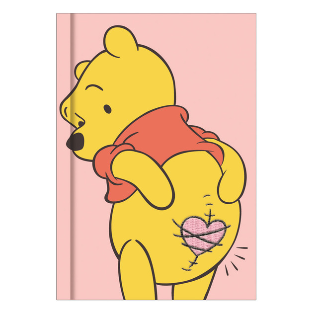 お尻のハートは刺繍デザイン! くまのプーさん カミオジャパン ディズニースケジュール帳