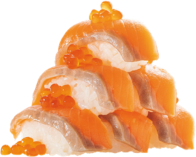 【かっぱ寿司】やんちゃ企画プリン_第1弾サーモンいくら