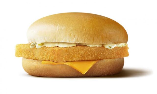 【マクドナルド レギュラーバーガー人気ランキング 8位】「フィレオフィッシュ」370円～（税込）