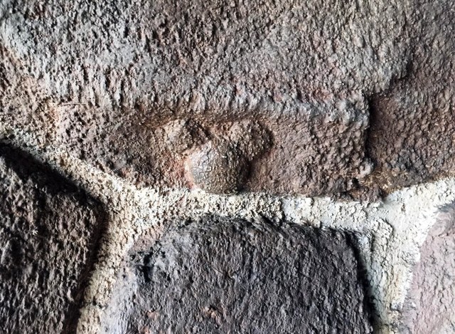 はっきりとした形の隠れミッキーが! 