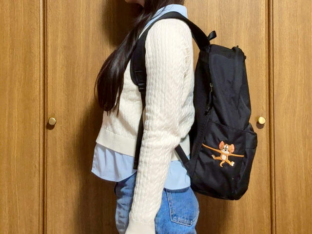 横を向くとジェリーが見えるデザインがかわいい！