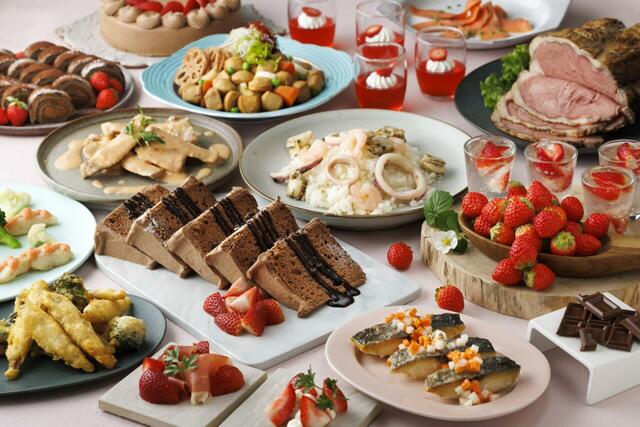 「いちごフェア～ショコラに恋して～」＜期間：2025年2月1日～2月28日＞【【ホテル日航成田】フレッシュいちご食べ放題！いちごとチョコのデザートやいちごの料理で満たされるブッフェ開催！】