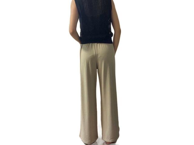 【ユニクロ　ソフトブラッシュドイージーパンツ】足長効果も細見え効果も期待できます！