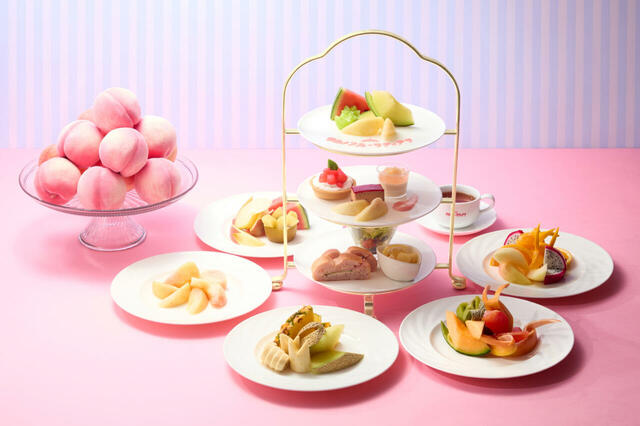 タカノフルーツティアラ~Summer Peach~の提供イメージ【タカノフルーツティアラ 7月1日~9月9日】