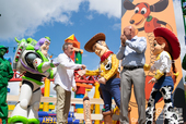 ディズニー・ハリウッド・スタジオ「トイ・ストーリー・ランド」竣工式