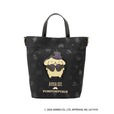 【ANNA SUI×ポムポムプリン】ミニショルダー ¥17,600(税込)/シルクハットとマントでおめかししたポムポムプリンを、大胆にあしらったミニショルダーバッグ
