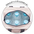550mLのペットボトルが6本入る