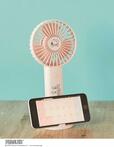 【cookpad plus2024夏号増刊号付録：スヌーピーのハンディ扇風機】スマホを置ける便利なスタンドも付属！