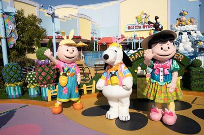 USJ むずがゆい スヌーピーぬいぐるみ イースター 2022