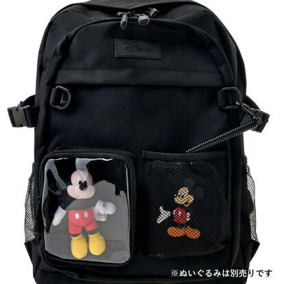 ✨完売品✨Disney リュック バックパック ポーチ付き ミッキー刺繍 ✨完売品✨Disney リュック バックパック ポーチ付き ミッキー
