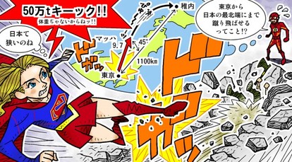 マッハで走る男 と 空飛ぶ最強美少女 が実在したら アメコミヒーローの超能力を 空想科学研究所 が検証してみた 2 2 ウレぴあ総研