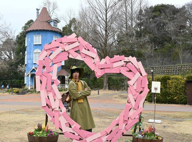 フォトスポットでスナフキンに会いました