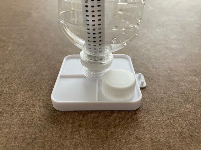 【ニトリ 除湿＆脱臭エコドライヤー】キャップも同時に乾かす