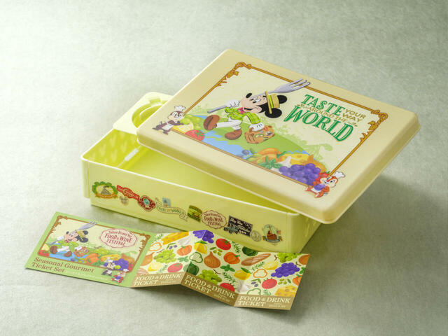 シーズナルグルメチケットセット 3,400円｜東京ディズニーシー・フード＆ワイン・フェスティバル