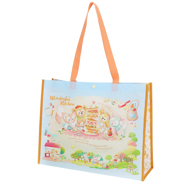 「ダッフィー＆フレンズ・ワンダフルキッチン」ショッピングバッグ