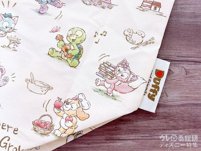 Duffyロゴタグつき