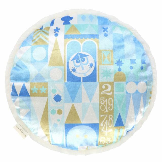 クッション 3,200円｜サイズ：縦約44×横約44×厚さ約19cm｜東京ディズニーリゾート パークをモチーフにしたカラフルなグッズ｜発売日：2023年6月15日（木）｜販売店舗：東京ディズニーランド「ホームストア」、東京ディズニーシー「ヴィラ・ドナルド・ホームショップ」