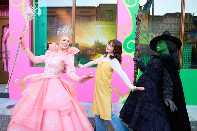 【『ウィキッド 永遠の約束』セレブレーション】グリーティング 開催期間：2026年2月20日（金）～2026年12月27日（日）