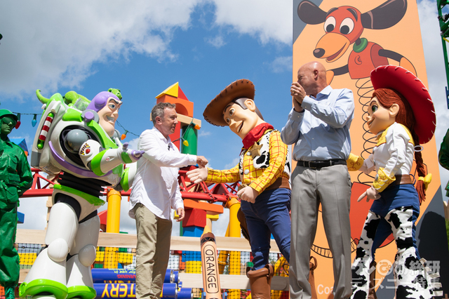 ディズニー・ハリウッド・スタジオ「トイ・ストーリー・ランド」竣工式