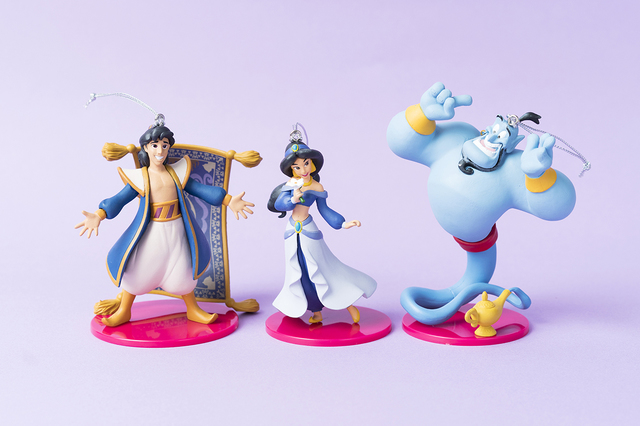 アラジン シリーズ【種類】アラジン＆魔法の絨毯、ジャスミン、ジーニー（全3種/台座付）
