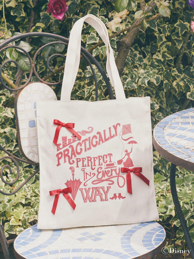 スクエアトートバッグ 6,600円｜ディズニーコレクション『メリー・ポピンズ』｜Maison de FLEUR