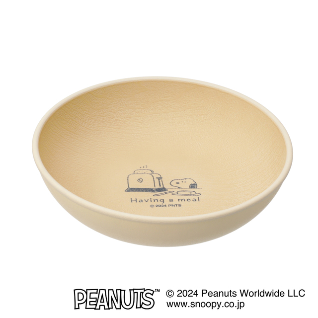 「ラウンドプレート（スヌーピー yumyum）」999円（税込）