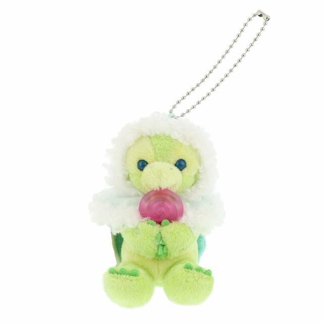 ぬいぐるみチャーム 2,200円|東京ディズニーリゾート「ダッフィー&フレンズのホワイト・ウィンタータイム・ワンダーズ」スペシャルグッズ|販売店舗:東京ディズニーシー「マクダックス・デパートメントストア」|発売日:2023年11月1日(水)