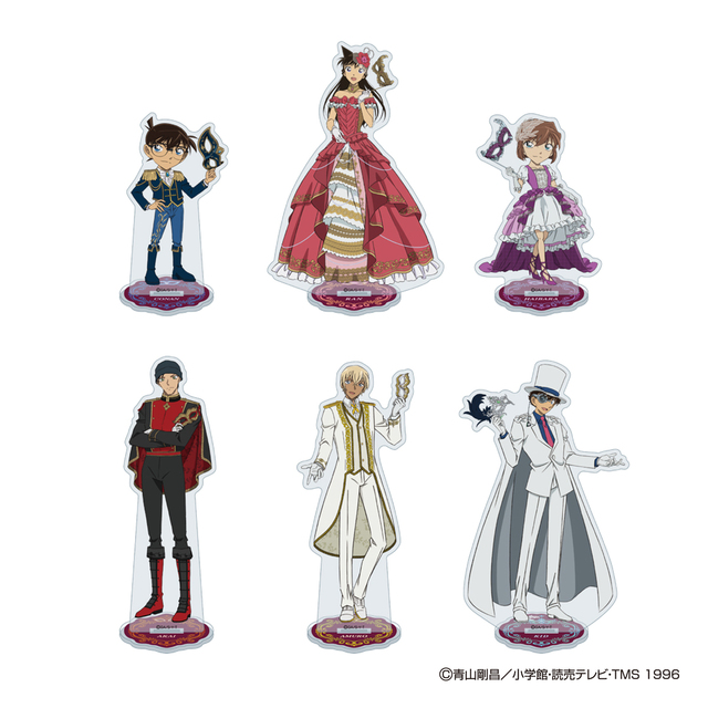 ビュッフェ来場者だけが購入できるオリジナルグッズ：アクリルスタンド（江戸川コナン：約W50×H100mm）　￥1,650【「ホテルニューオータニ」×「名探偵コナン」SUPER SWEETS BUFFET（スーパースイーツビュッフェ）】