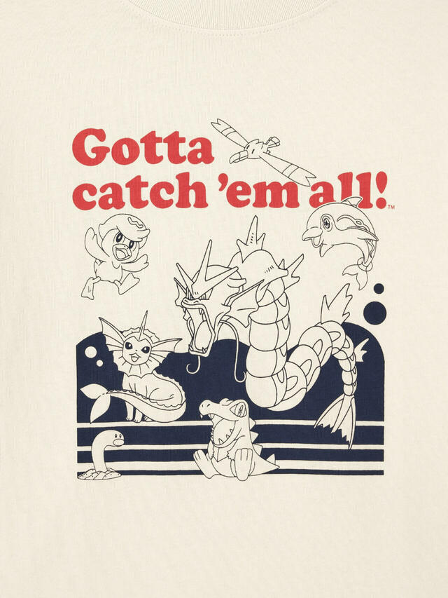 グラフィックT ¥990|GU「ポケモン」コレクション