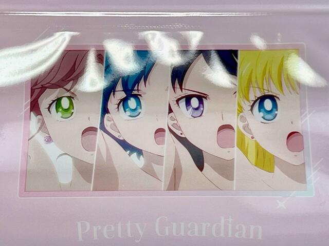 4戦士の凛とした瞳が美しいです…！【3COINS×セーラームーン】ストックバッグ／330円（税込）