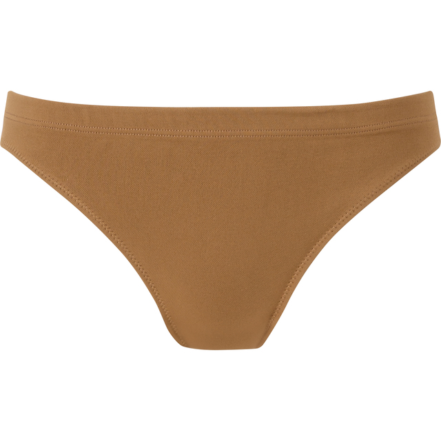 シームレススイムショーツ　ブラウン