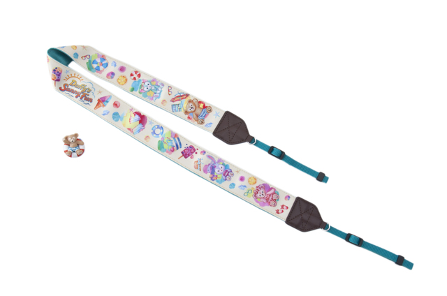 「ダッフィーのサニーファン」カメラストラップ