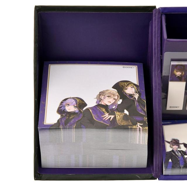 『ディズニー ツイステッドワンダーランド』 ペンスタンド付きメモ帳 全7種 ポムフィオーレ寮