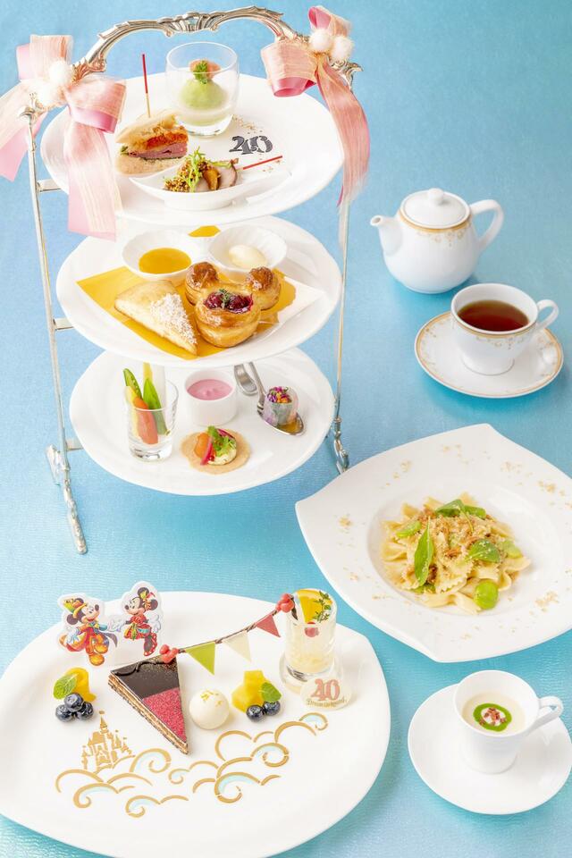 ドリーマーズ・ラウンジ 東京ディズニーリゾート40周年“ドリームゴーラウンド”スペシャルセット5月22日～6月30日