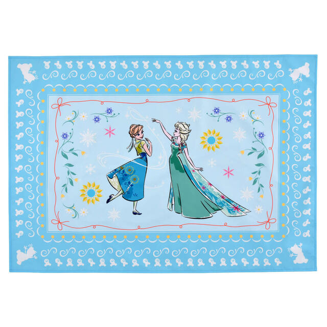 アナ＆エルサ レジャーシート ポーチ入り FROZEN FEVER 2,000円