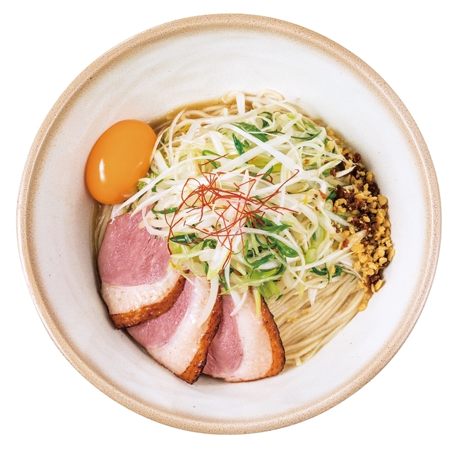 合鴨醤油和え麺